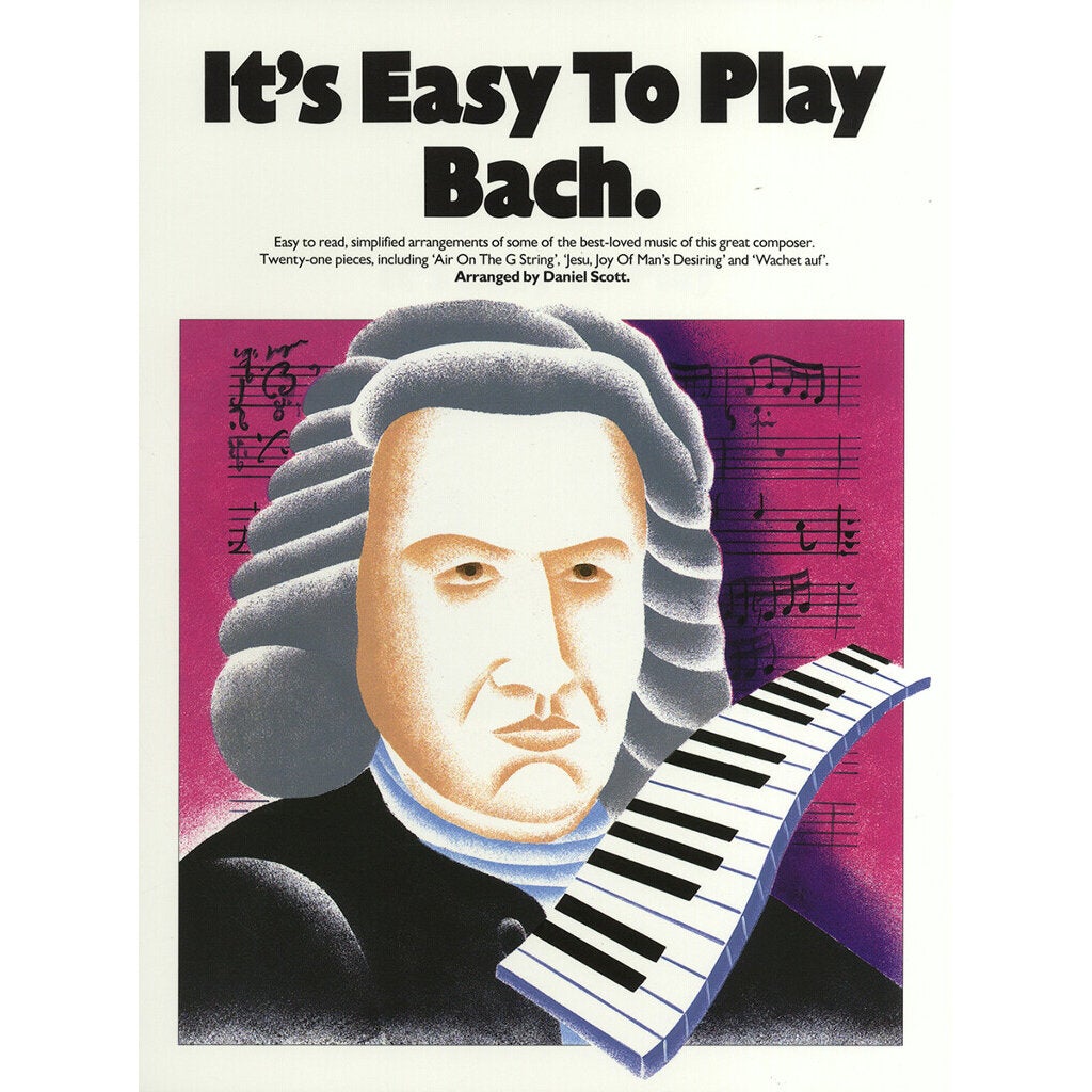 Hal Leonard It's Easy To Play Bach pianoboek