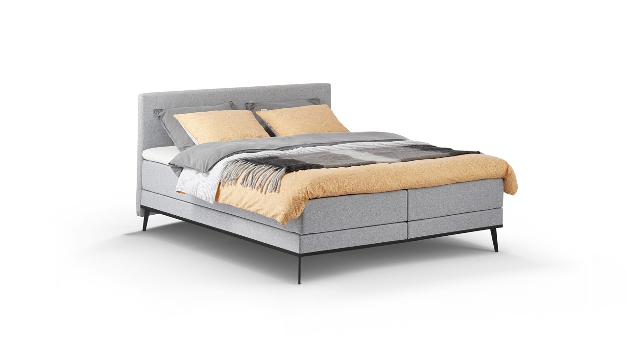 Boxspring Viggo towel grijs