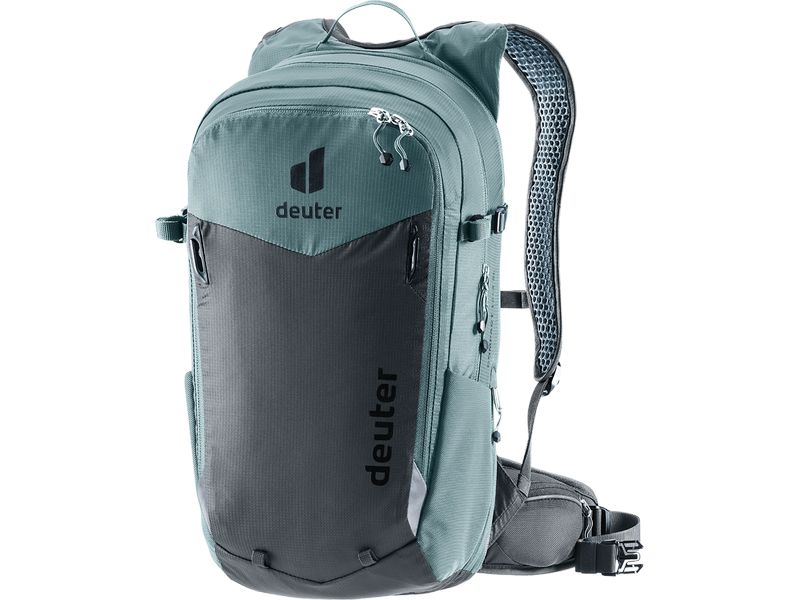 deuter Rucksack Compact 12 3 SL Dunkelgrau/Dunkelgrün Mountainbike-Rucksack