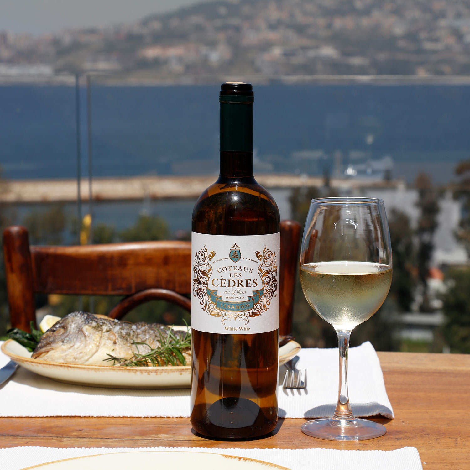 Coteaux Les Cèdres - Vin blanc du Liban