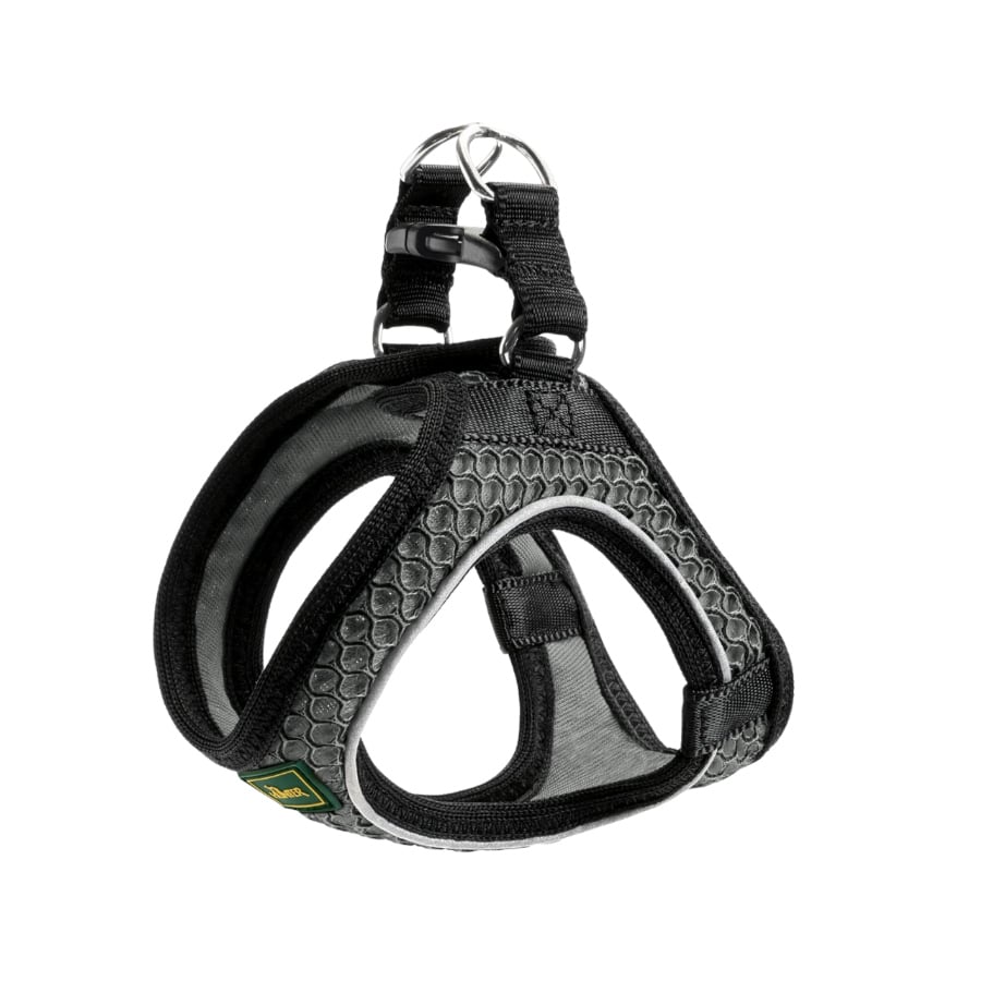 Coleira para cães Hunter Hilo Comfort cinza