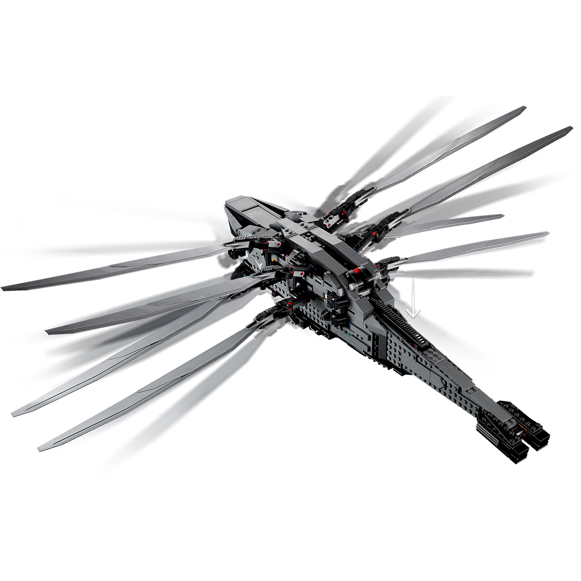 LEGO Konstruktionsspielzeug Icons Dune Atreides Royal Ornithopter