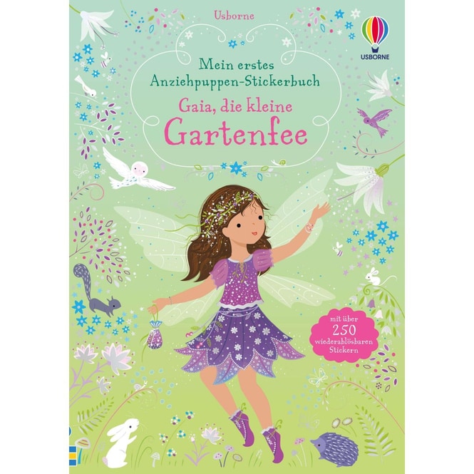 Mein erstes Anziehpuppen-Stickerbuch - Gaia, die kleine Gartenfee