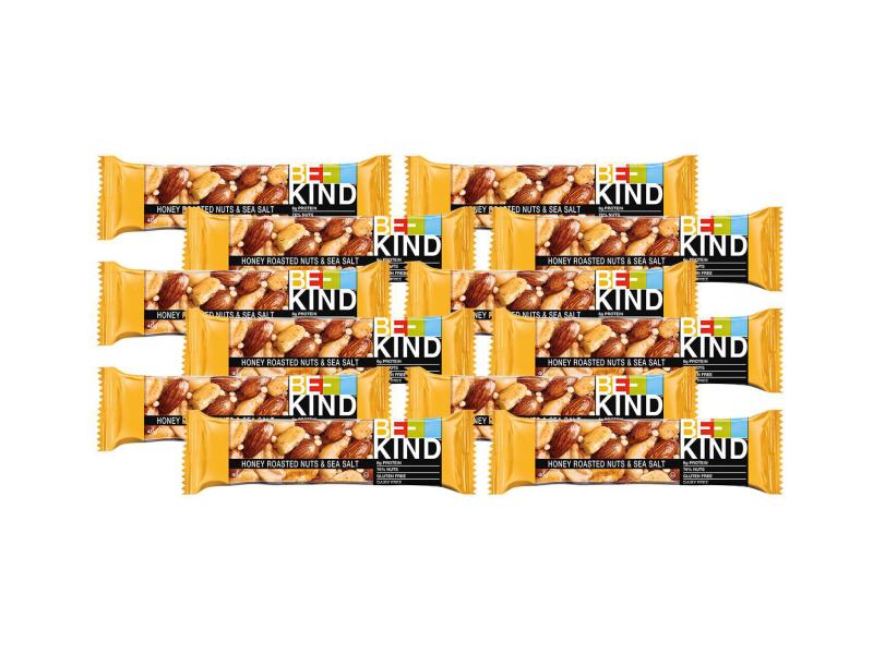 BE-KIND Riegel Honey Roasted Nuts & Sea Salt 12 x 40 g Riegel mit Honig gerösteten Nüssen und Meersalz