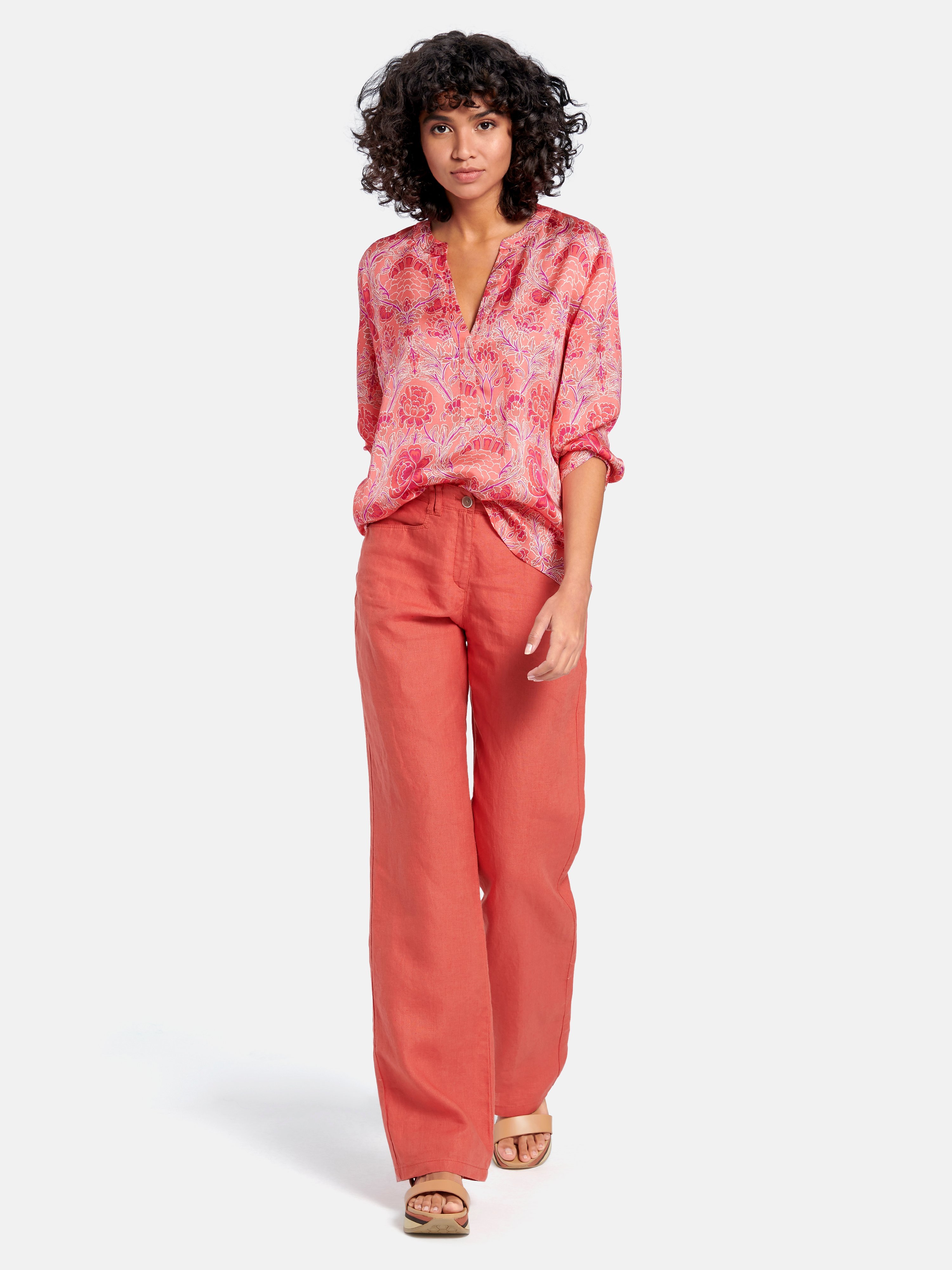 Bluse zum Schlupfen mit 3/4-Arm