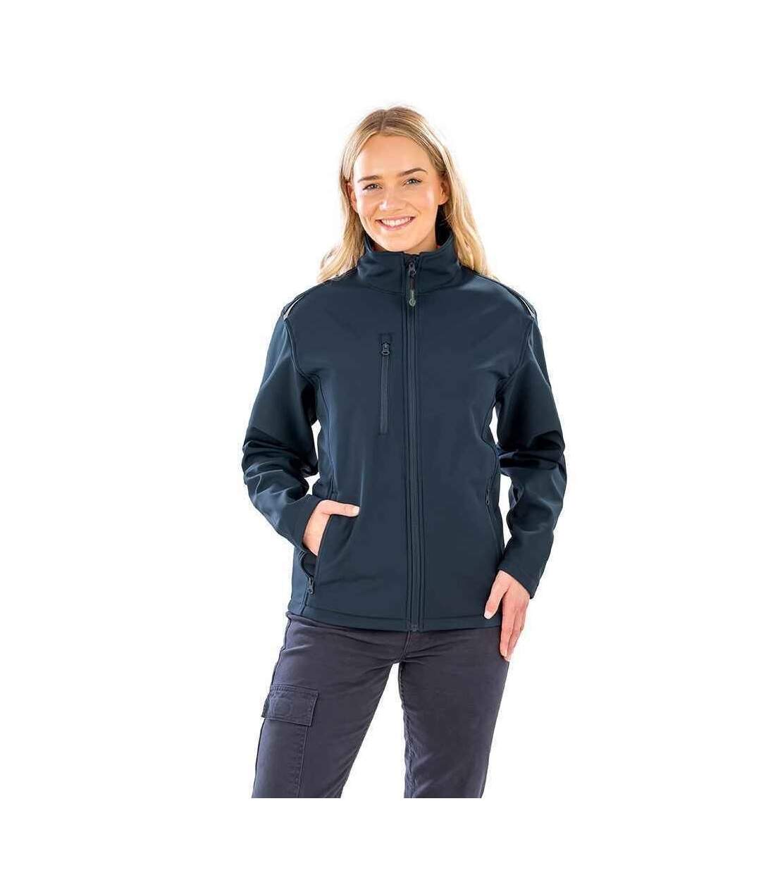 Result Genuine Recycled - Veste softshell - Femme (Bleu marine) - UTBC4992