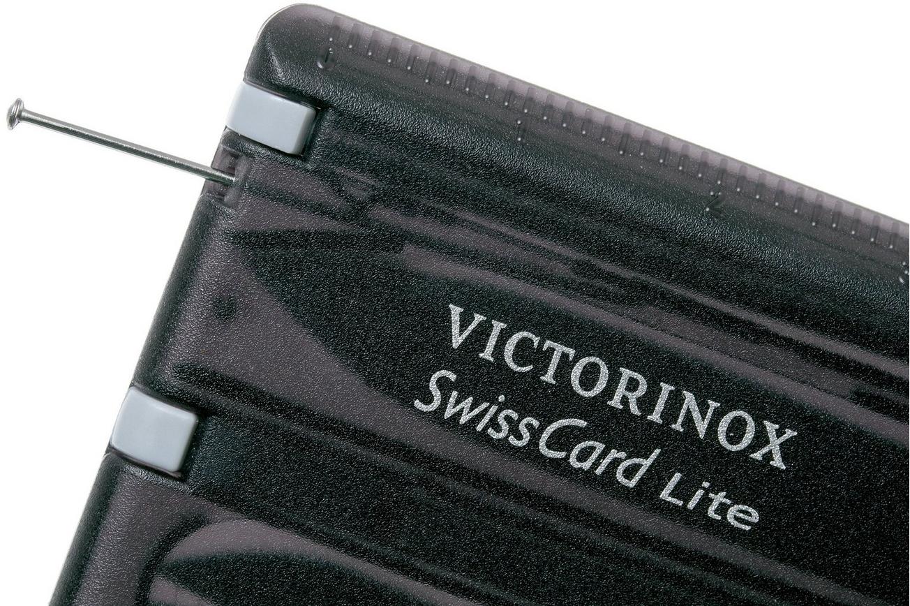 Victorinox SwissCard Lite transparant zwart 0.7333.T3