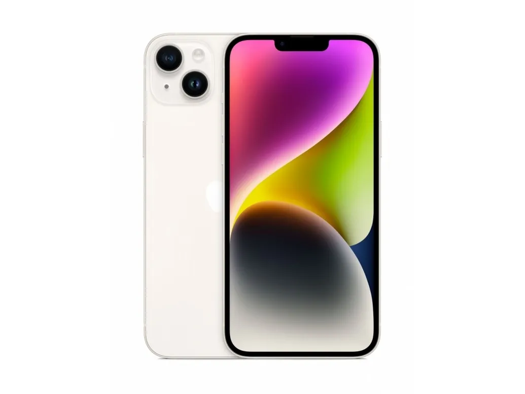 [OUTLET] - Apple iPhone 14 Plus - 5G smartphone - dual-SIM / Intern hukommelse 256 GB - OLED-skærm - 6.7