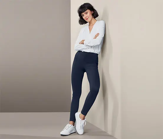 Leggings mit Biese