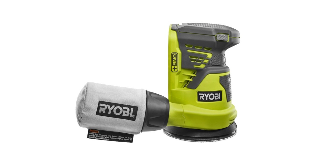 RyobiR18ROS-0 excentrische schuurmachine  (Groen, Accu niet inbegrepen)