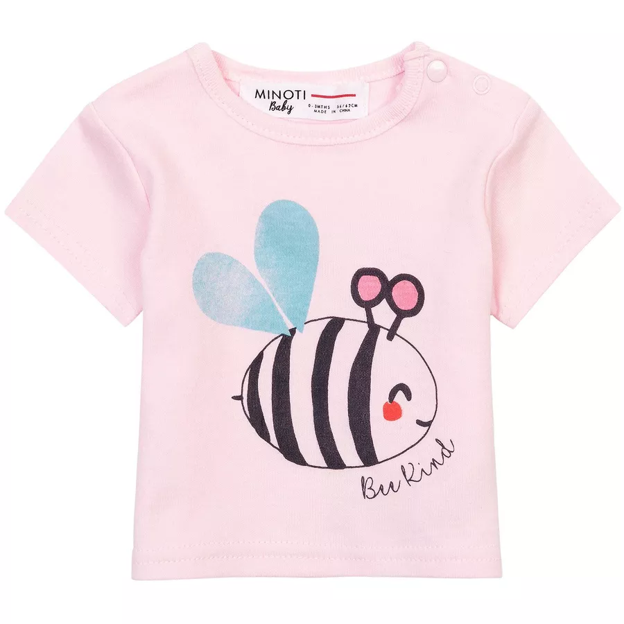 MINOTI 3er-Pack T-Shirts RosaCremeweiß