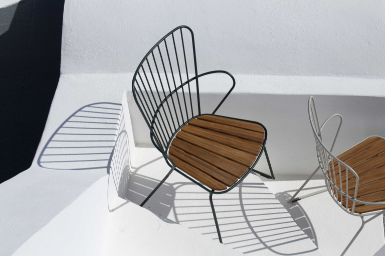 Houe Paon fauteuil zwart