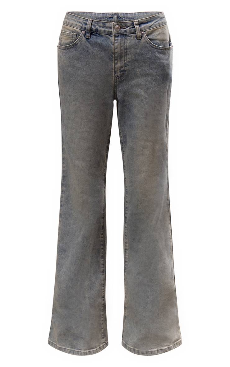 Vintage Jean Bootcut Taille Mi-haute