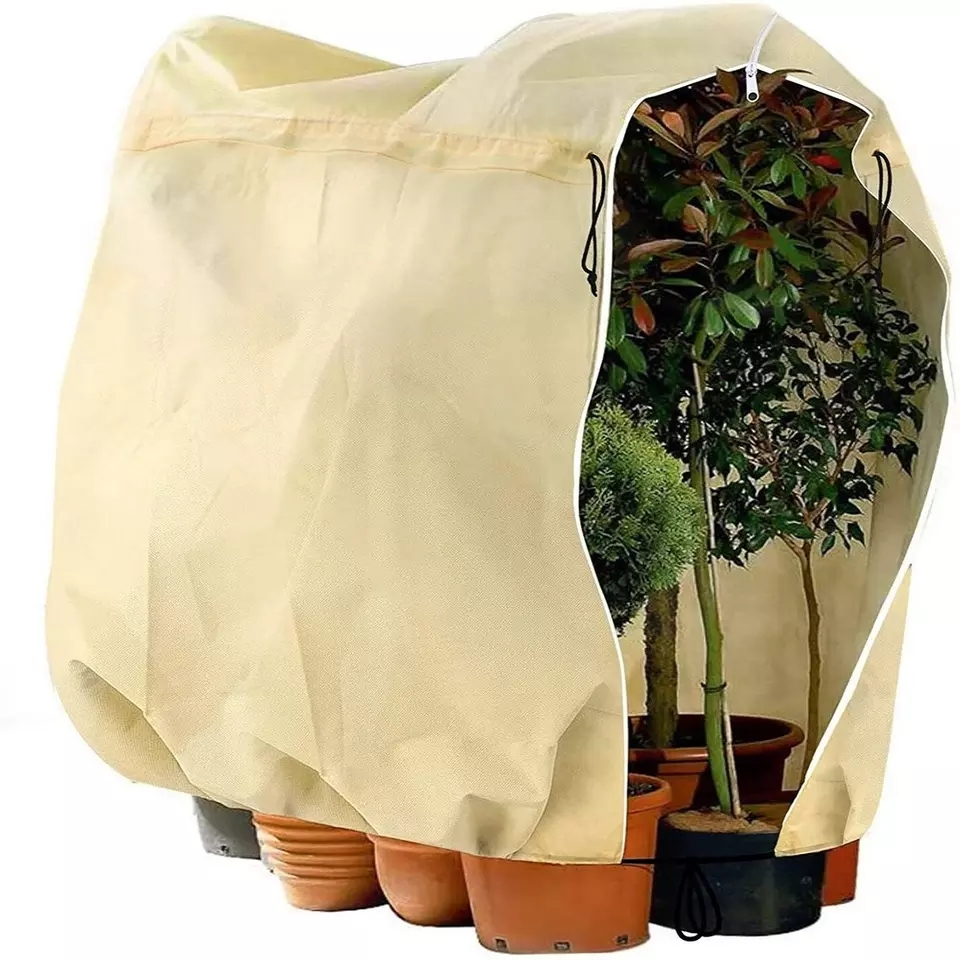 (100x120cm) Kübel Pflanzen Frostschutz Abdeckung Winterschutz Sack