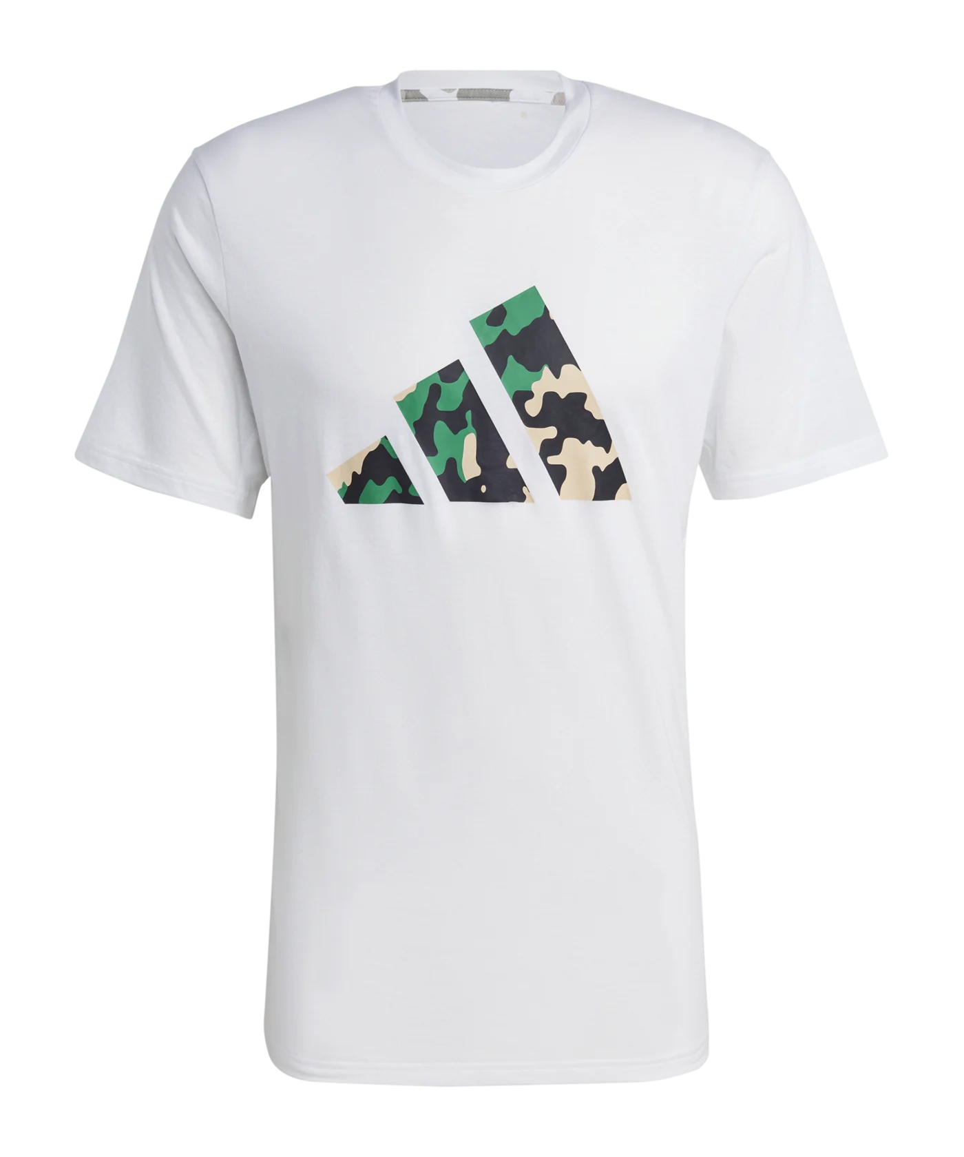 adidas Seasonal Logo Trainingsshirt Weiss Grün