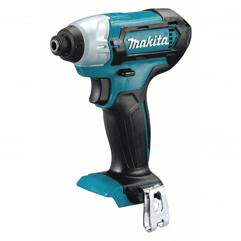 Impact Driver: 970 in-lb Max. Torque, 2,600 RPM Free Speed, 3,500, Bare Tool, 12V DC, Pistol Grip