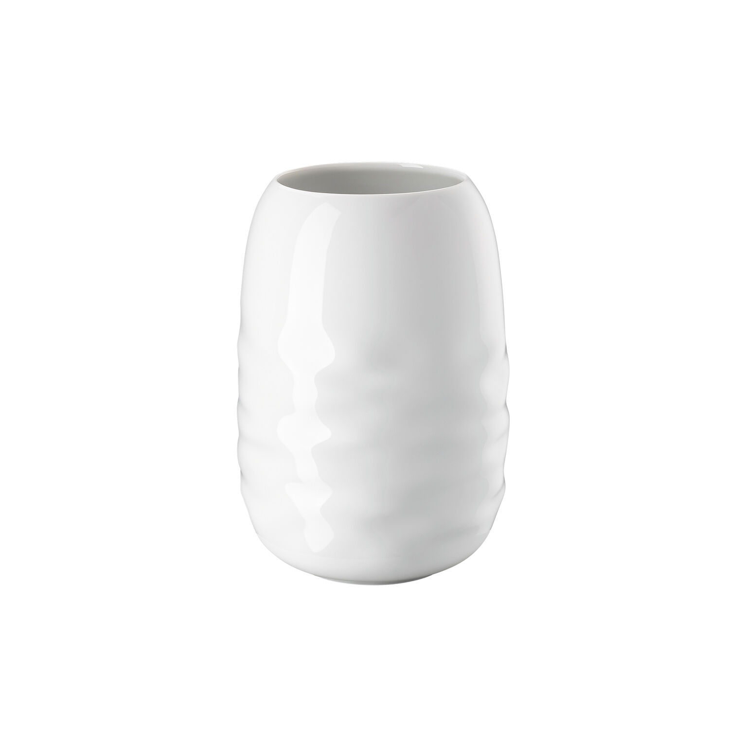 Vesi Wavelets weiss Vase 20 cm