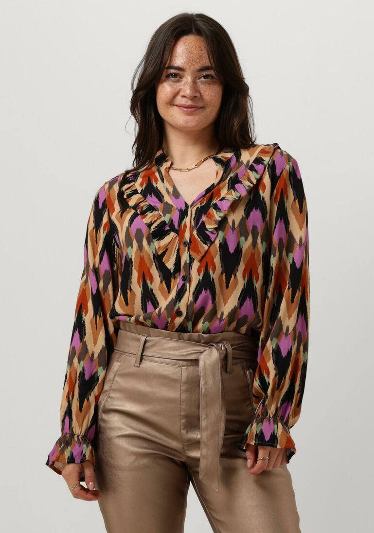 AAIKO multi aaiko blouse jill multi ethnic vis 523