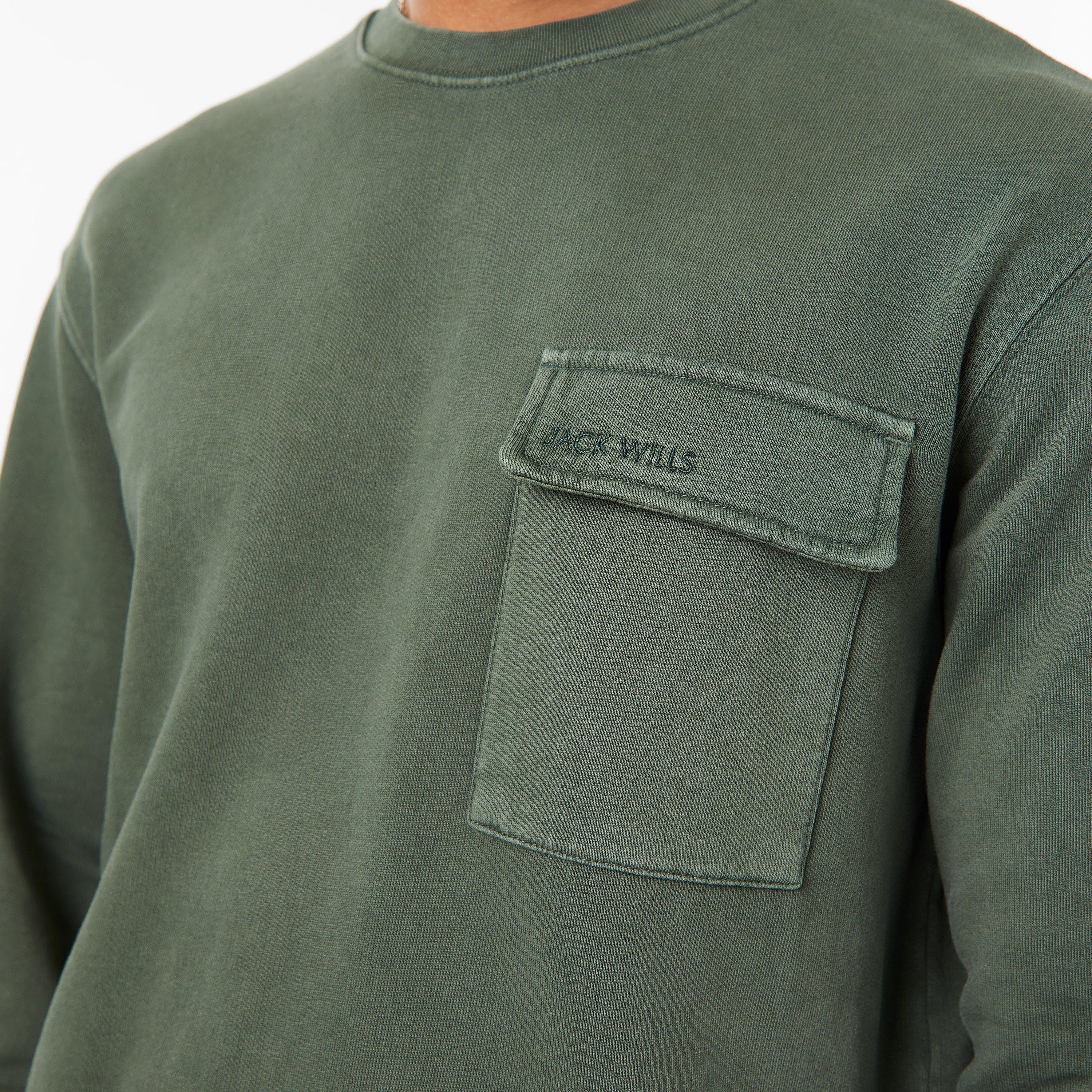 Jack Wills JW Pocket Crew Sweatshirt