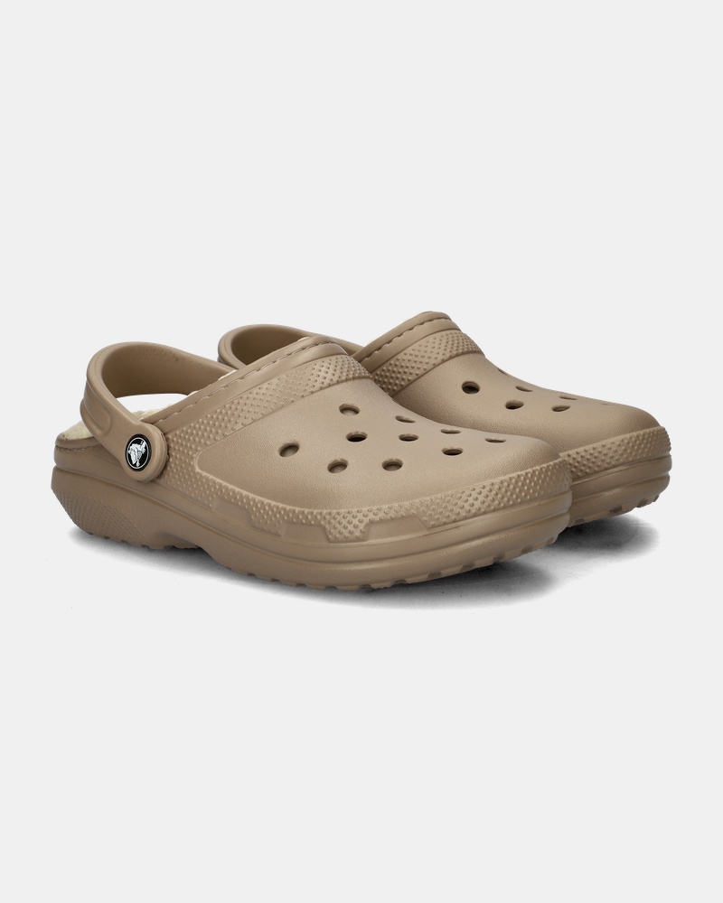 Crocs Classic Lined Instapschoenen  - beige