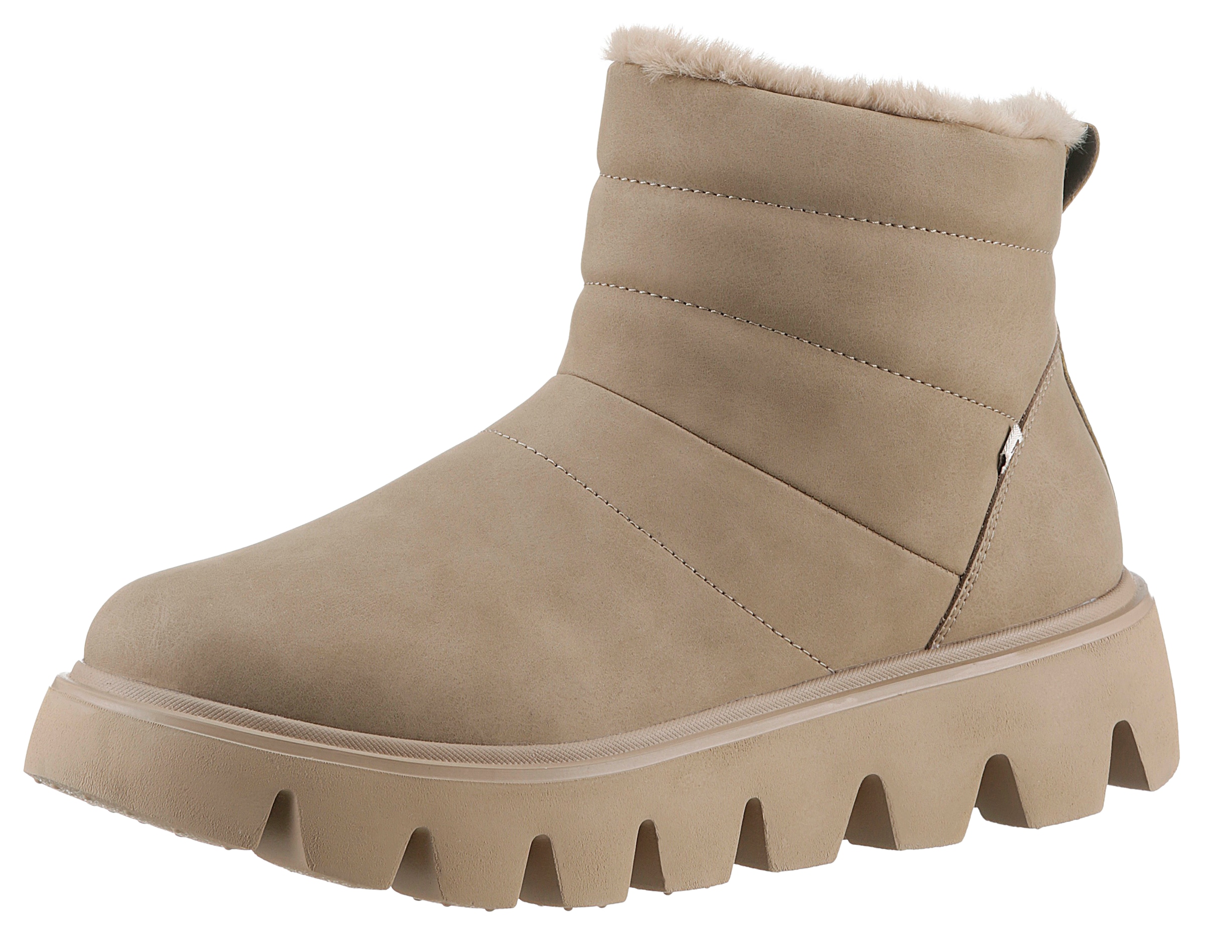 RIEKER Sport Winterboots  Schlupfboots, Stiefelette mit herausnehmbarer Soft-Einlage