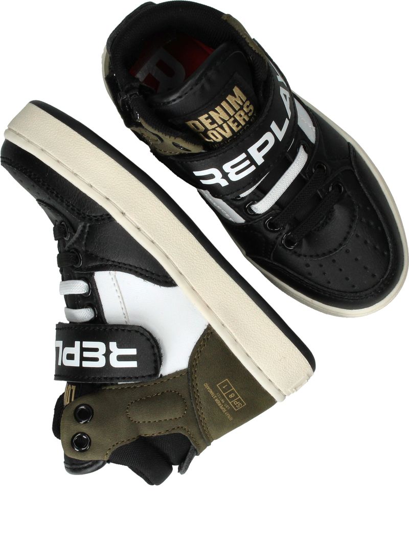 Replay Cobra kid 4 Sneakers Zwart Jongens