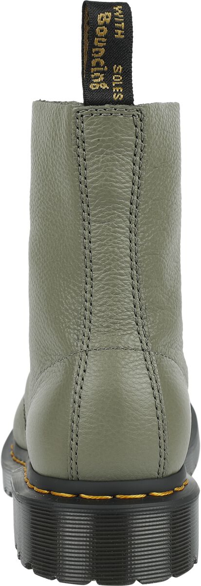 1460 Pascal - Muted Olive Virginia | Dr. Martens Bottes de motard