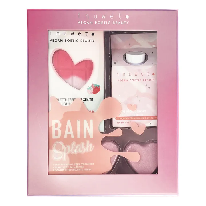 Inuwet Coffret bain Splash - Fraise