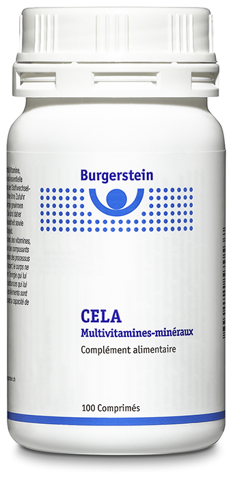 BURGERSTEIN Multivitamin-Mineral CELA Tabl 100 Stk