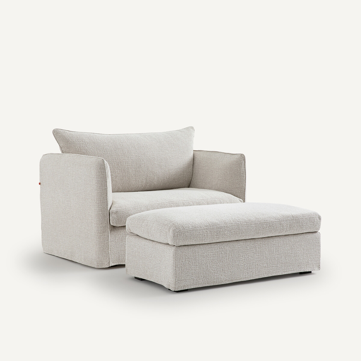 AM.PM<br>Poltrona XL com textura reciclada, Neo Chiquito