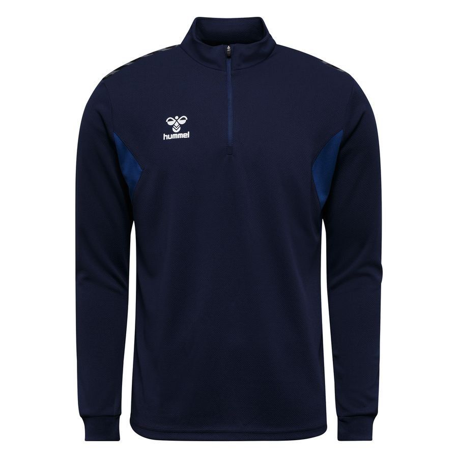 Hummel Maillot d'Entraînement Authentic 1/2 Zip - Bleu Marine