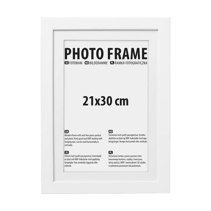 Bilderamme 21x30 cm