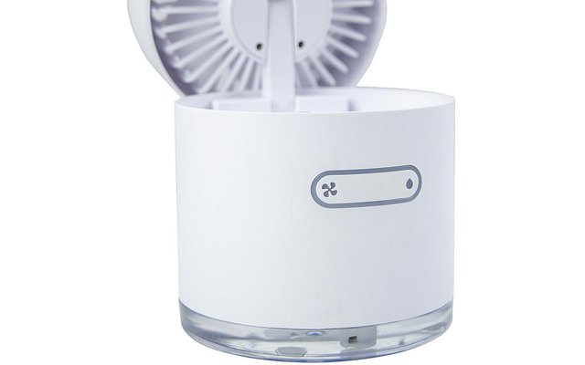 Bo-Camp Ventilator wiederaufladbar weiß
