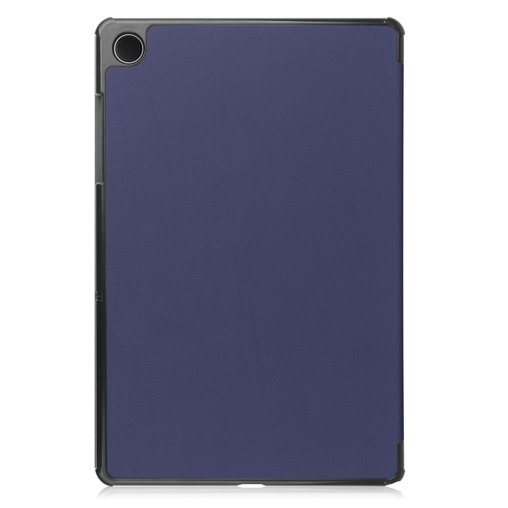 Samsung Galaxy Tab A11  Plus / A9  Plus Leder Tasche Flip Cover Hülle - Dunkelblau