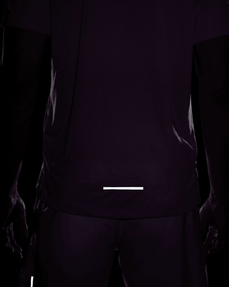 T-shirt de running Nike Miler Violet pour homme
