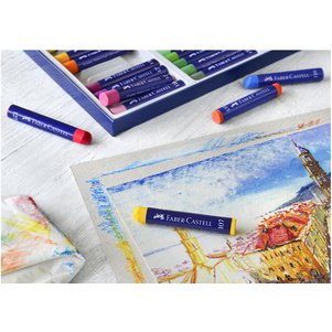 FABER-CASTELL Pastel à l'huile STUDIO QUALITY, étui de 24