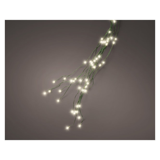 408er LED-Lichterdraht - ca. 180 cm - grün