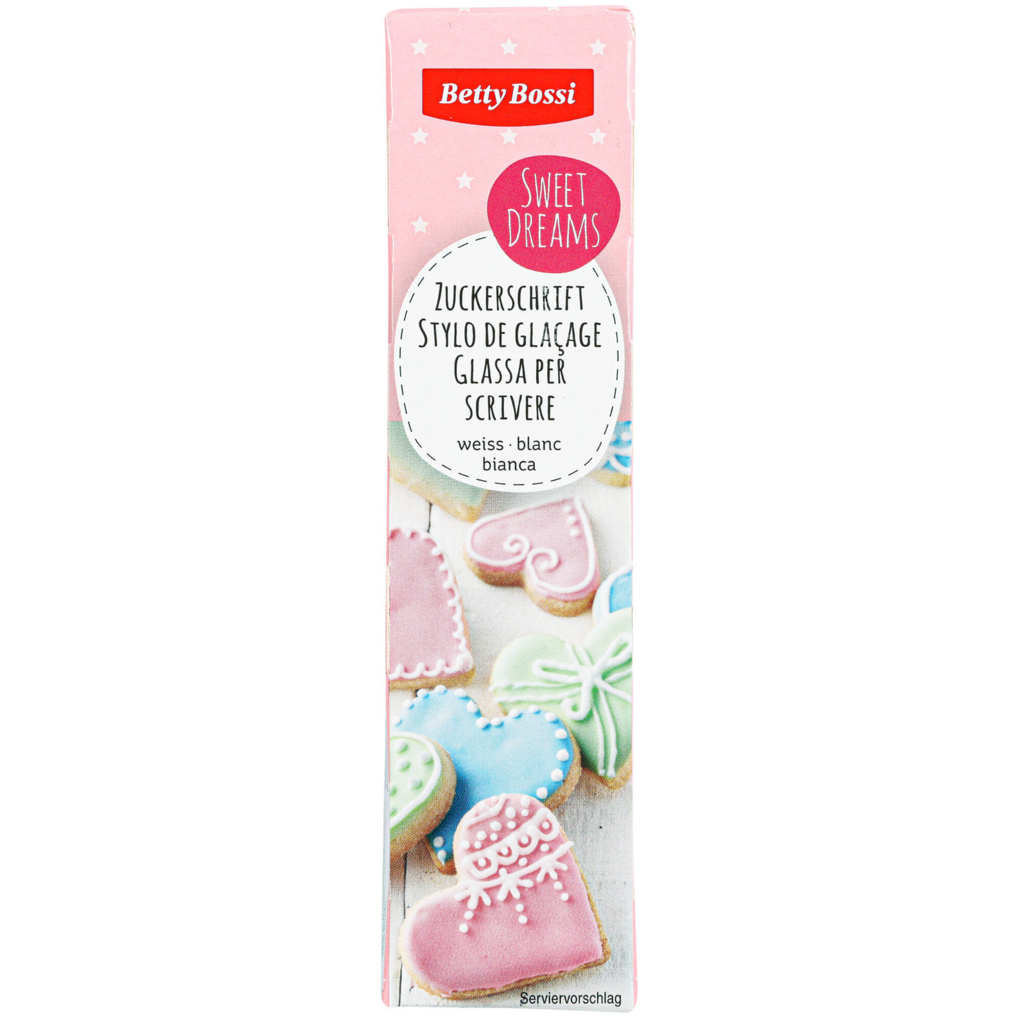 Betty Bossi Zuckerschrift weiss