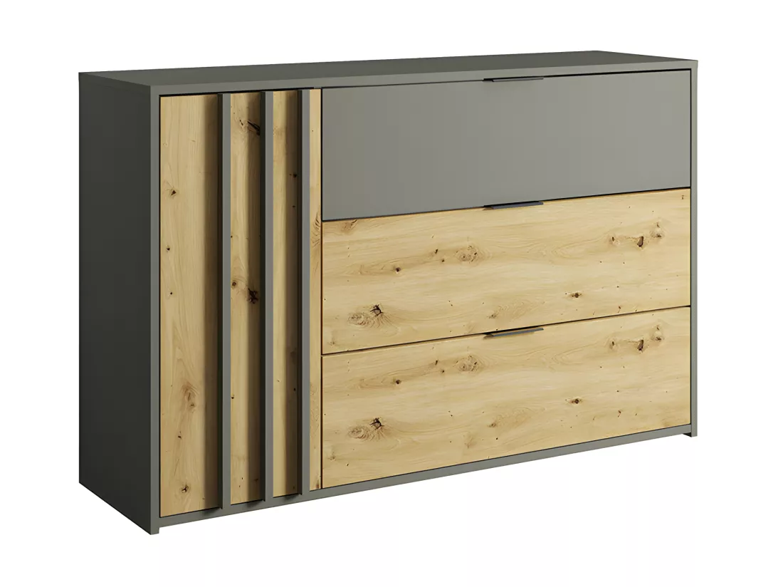 Commode 3 tiroirs + 1 porte Rimini