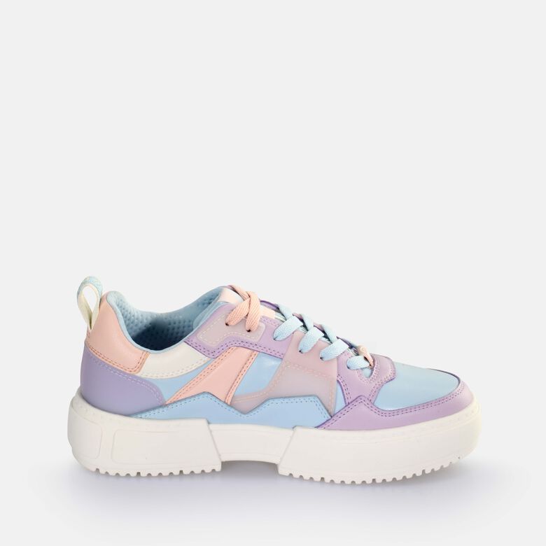 RSE V2 Baskets basses vegan, violetbleu clair