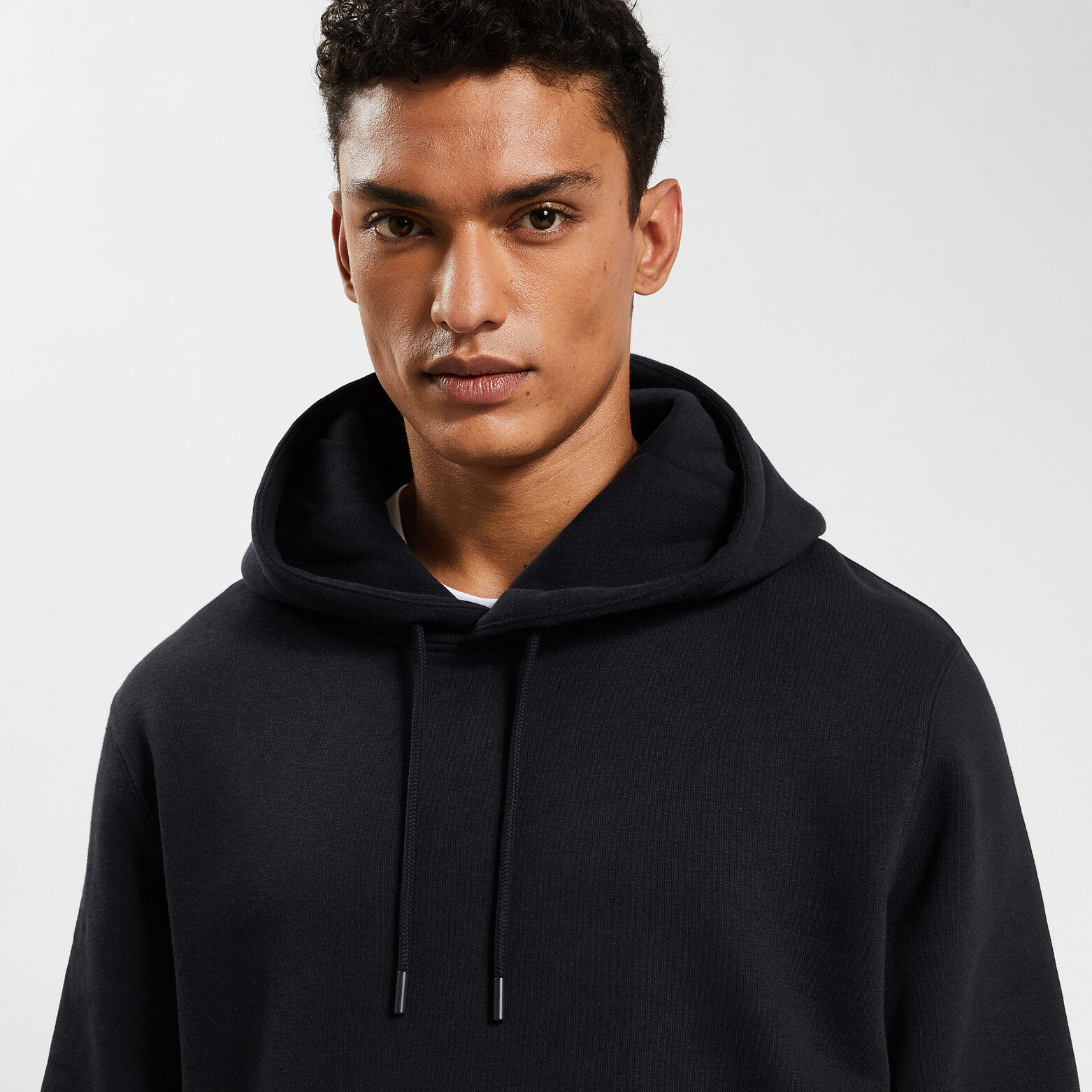 Sweat à capuche essentiel Bleu foncé