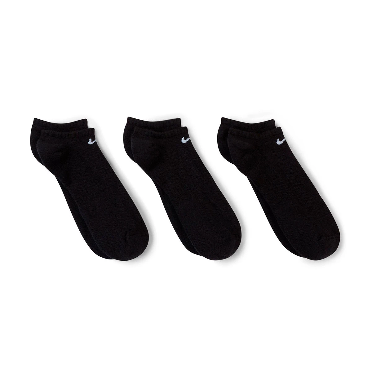 Meias Nike Everyday Cushioned No-Show (3 Pares)