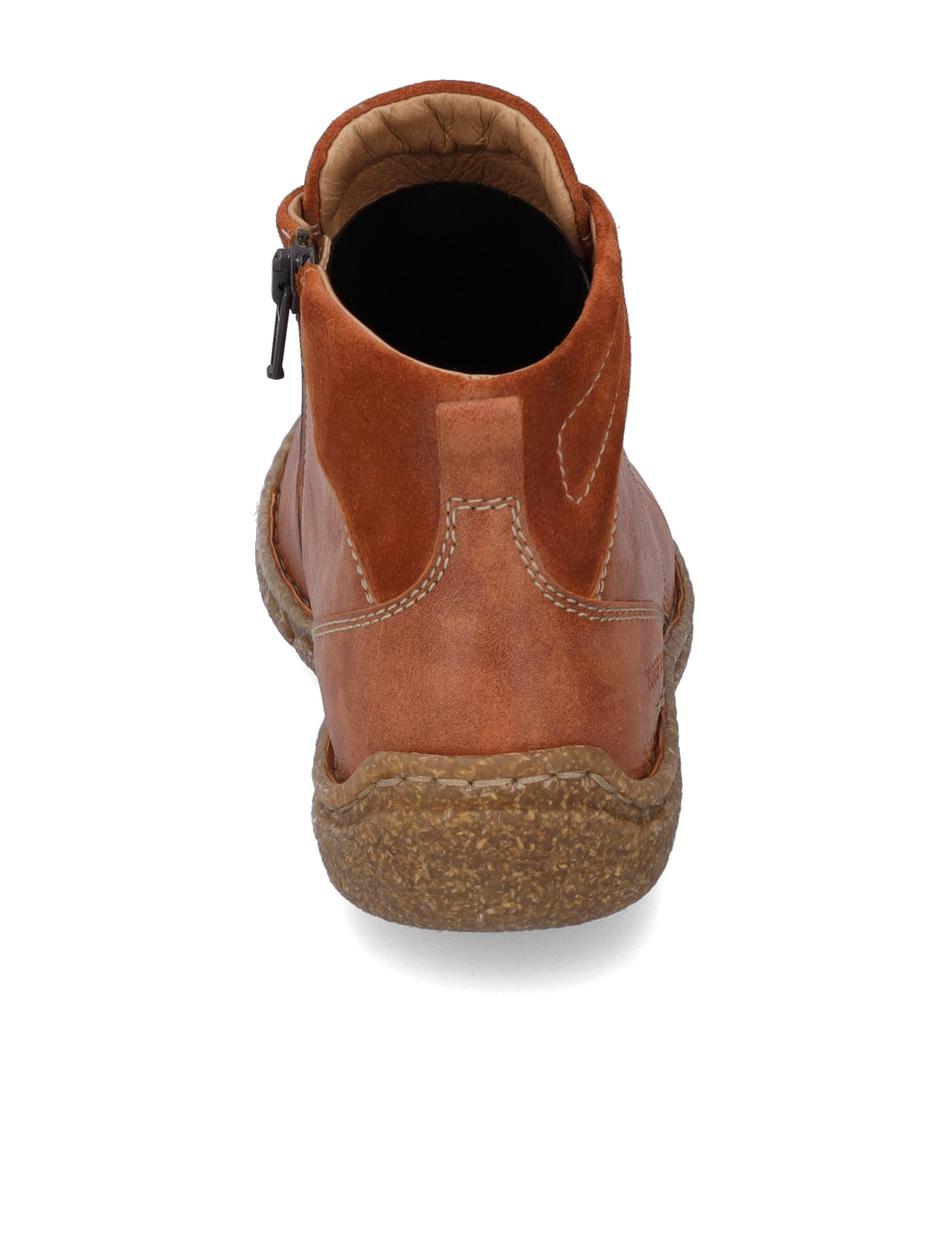 Stiefelette Neele 57, orange-kombi