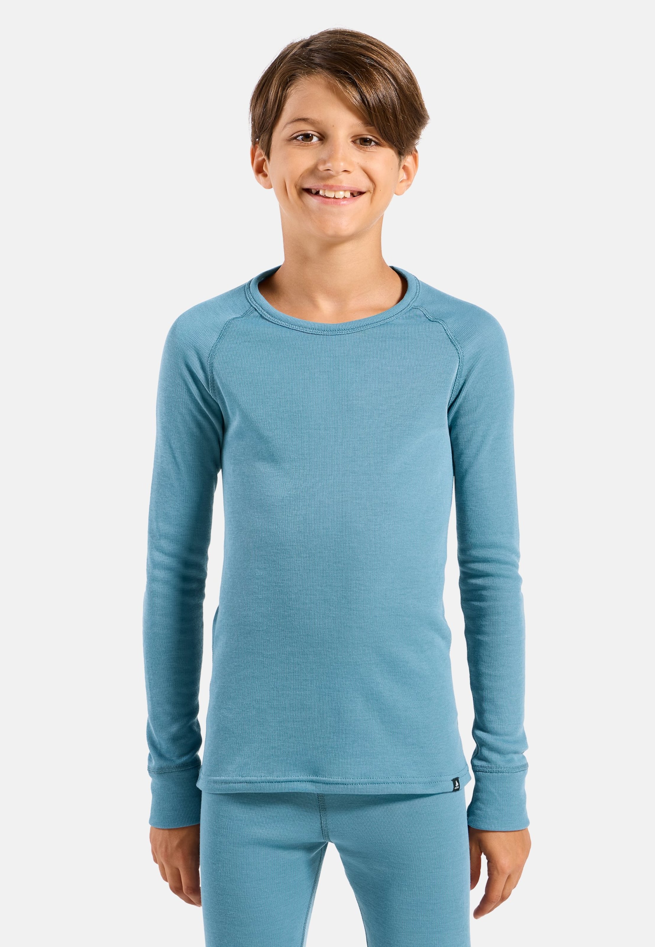 Active Warm Kids Base Layer Oberteil in provincial blue