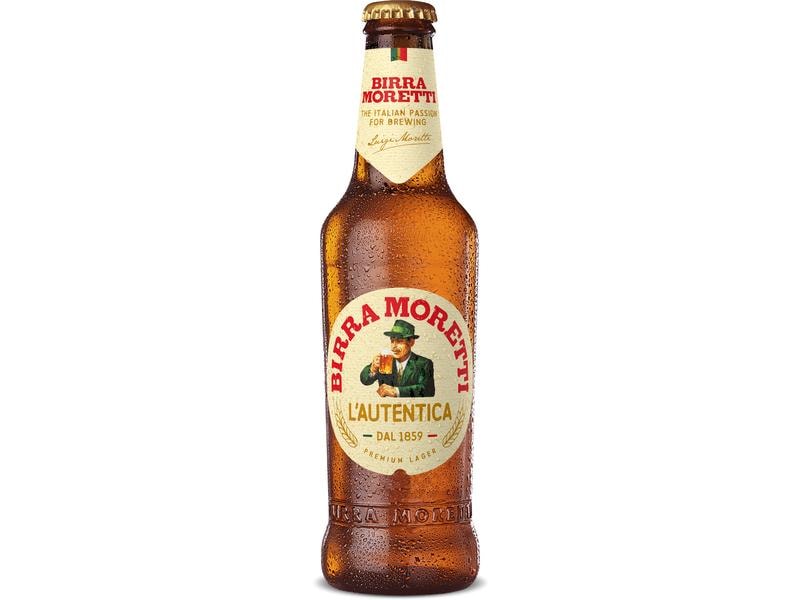 Birra Moretti Bier L`autentica 6 x 0.33 l Lagerbier