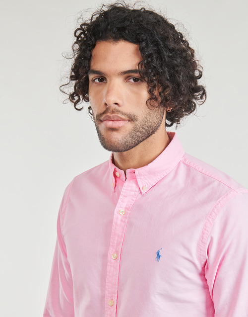 Polo Ralph Lauren - CHEMISE AJUSTEE SLIM FIT EN OXFORD LEGER Rosa / Carmel / Pink