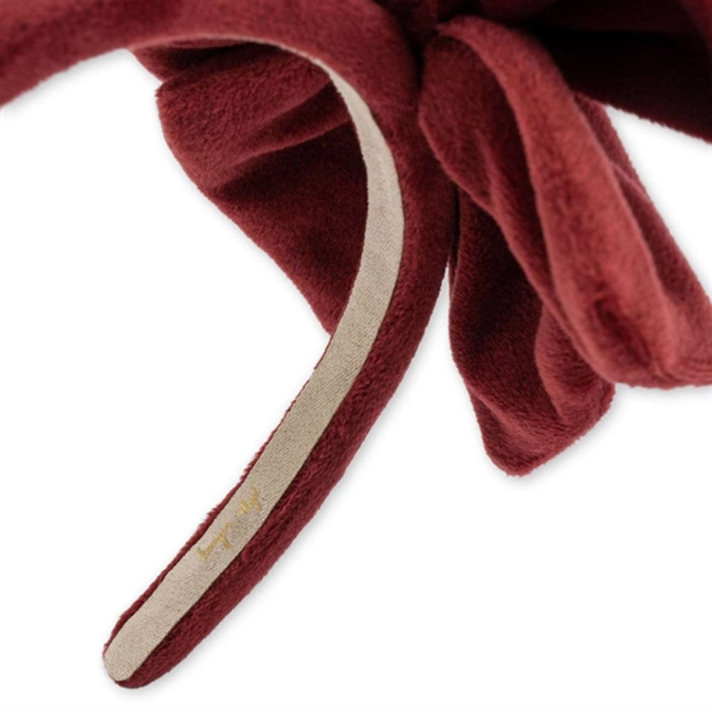 Hårløjle Big Velvet Bowie Red
