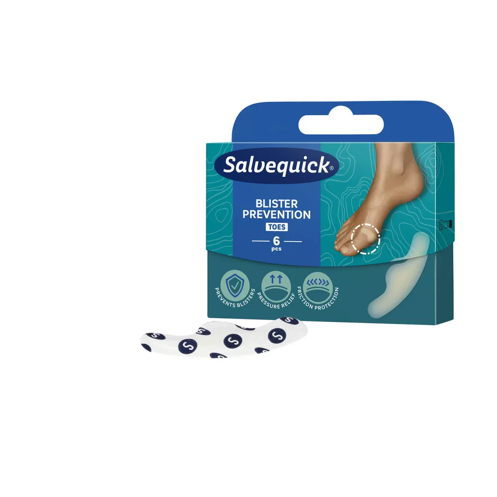 Salvequick Vabelplaster Tå - 6 stk.