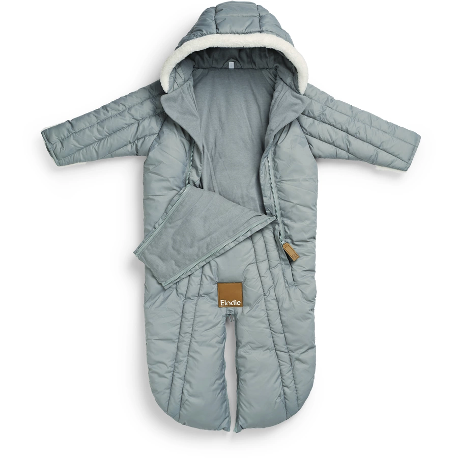 Elodie Baby Overall Pebble Green