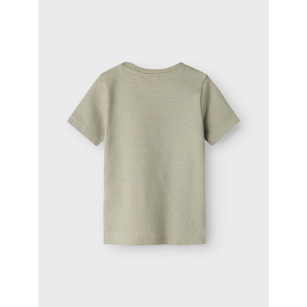 Køb Lil'Atelier Moss Gray Feng Slim T-Shirt